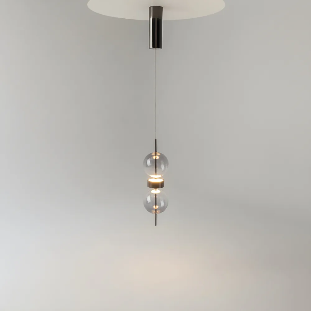 Double Moon Lampada a Sospensione